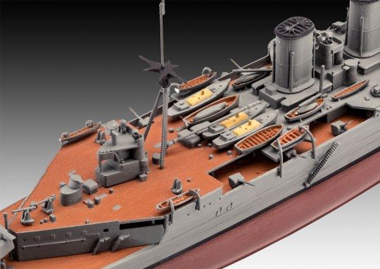 Сборная модель корабля HMS Hood vs. Bismarck Limited Edition Revell 05174 1:700