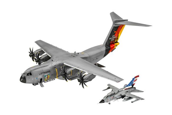 Збірні моделі 1/144 літаки Air Defender Set (Airbus A400M & Tornado) Revell 03789