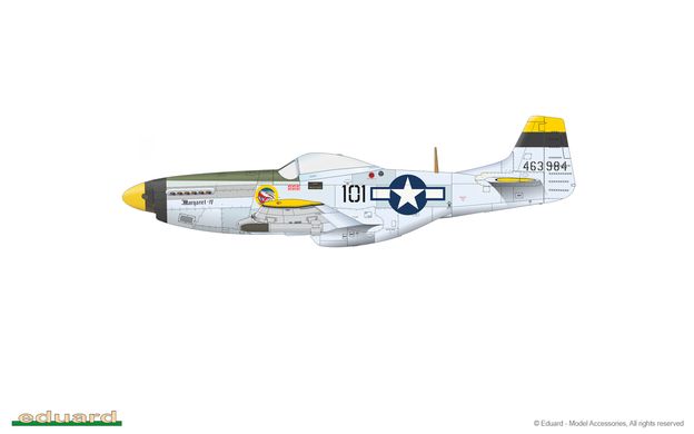 Збірна модель 1/48 гвинтовий літак P-51D Mustang ProfiPack Edition Eduard 82102