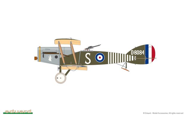 Збірна модель 1/48 гвинтовий літак Bristol F.2B Fighter weekend edition Eduard 8452