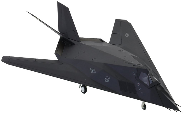 Збірна модель 1/72 літак з Stealth F-117A Bagdad Strike Стартовий набір Mistercraft SE-07