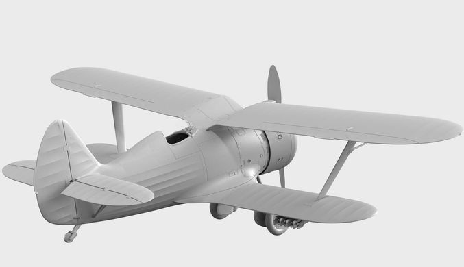 Збірна модель 1/32 літак І-153 з радянськими пілотами (1939-1942 р.) ICM 32013