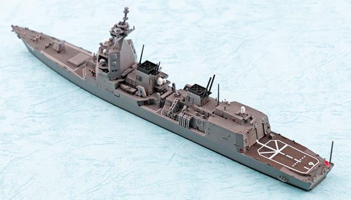 Сборная модель 1/700 эсминец JMSDF Defense Ship Asahi Aoshima 05567
