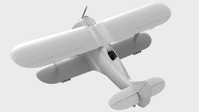 Збірна модель 1/32 літак І-153 з радянськими пілотами (1939-1942 р.) ICM 32013