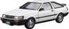 Збірна модель 1/24 автомобіль Toyota AE85 Corolla Levin 1500SR '85 Aoshima 05968