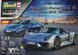 Сборная модель автомобиля Gift Set Porsche Panamera & Porsche 918 Spyder Revell 05681 1:24
