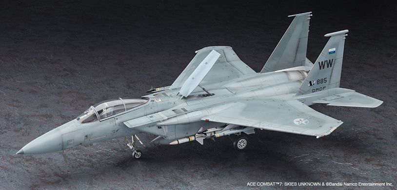 Збірна модель 1/48 літак Ace Combat 7 Skies McDonnell Douglas F-15C Eagle "Strider 2" Hasegawa 52366