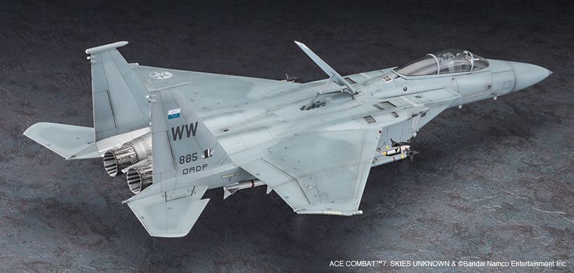 Сборная модель 1/48 самолет Ace Combat 7 Skies McDonnell Douglas F-15C Eagle "Strider 2" Hasegawa 52366
