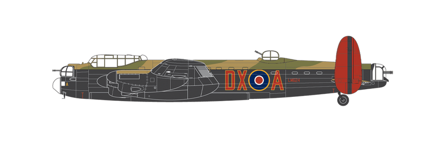 Збірна модель 1/72 літак Avro Lancaster B.III Airfix A08013A