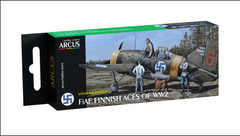 Arcus A4005 FiAF Finnish Aces of WW2 acrylic paint set
