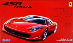 Збірна модель 1/24 автомобіль Ferrari 458 Italia Fujimi 12382