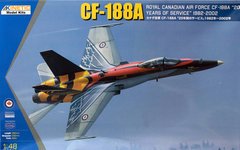 Збірна модель 1/48 літак CF-188A Royal Canadian Air Force 20 Years of Service 1982-2002 Kinetic 4807