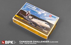 Збірна модель 1/144 літак Canadair Challenger CL604/605 BPK 14406