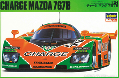 Сборная модель автомобиль 1/24 Charge Mazda 767B Hasegawa 20312