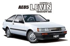 Збірна модель 1/24 автомобіль Toyota AE85 Corolla Levin 1500SR '85 Aoshima 05593