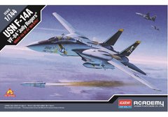 Assembled model 1/144 aircraft USN F-14A VF-84 "Jolly Rogers" Academy 12626