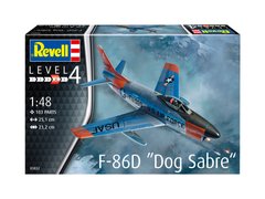 Prefab model 1/48 F-86D Dog Saber Revell 03832