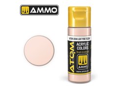 Acrylic paint ATOM Light Pink Flesh Ammo Mig 20040
