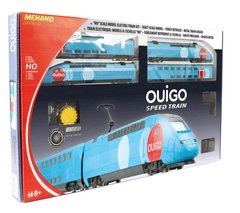 Детская железная дорога Стартовый набор двухэтажного TGV Ouigo Mehano T114