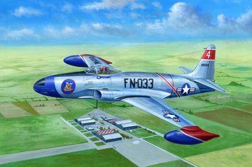 Збірна модель 1:48 літак F-80A Shooting Star fighter Hobby Boss 81723