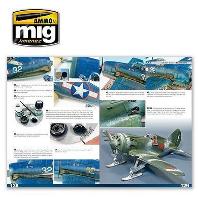 Magazine "Encyclopedia of Aircraft Modeling" Vol. 4 Weathering (English) Ammo Mig 6053