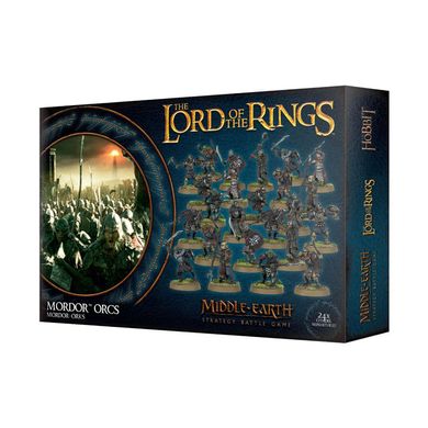 Фигуры Обладатель колец - Мордорские орки The Lord of The Rings - Mordor Orcs Games Workshop 30-33