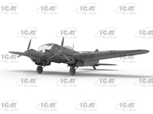 Сборная модель 1/48 самолет He 111H-8 Параван, Немецкий самолет 2 СВ ICM 48267