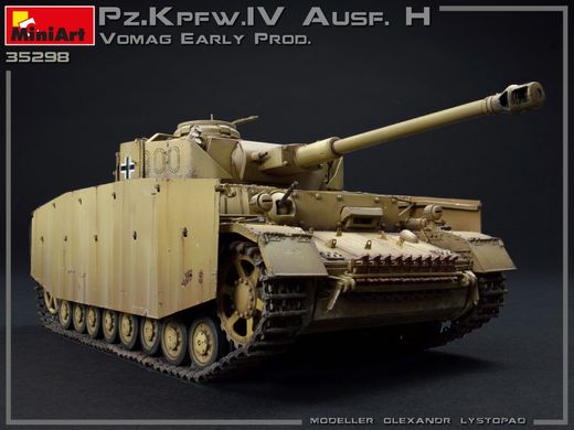 Сборная модель 1/35 танк Pz.Kpfw.IV Ausf. H Вомаг Интерьерный комплект MiniArt 35298