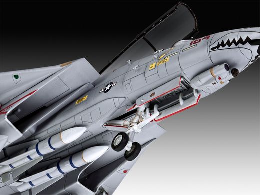 Assembled model 1/72 aircraft Grumman F-14D Super Tomcat Revell 03960