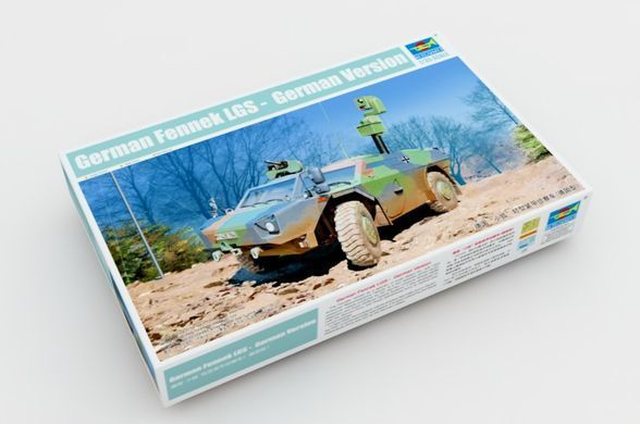 Збірна модель 1/35 сучасний німецький бронеавтомобіль Fennek LGS Trumpeter 05534