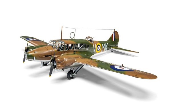 Prefab model 1/48 British aircraft Avro Anson Mk.I Airfix A09191