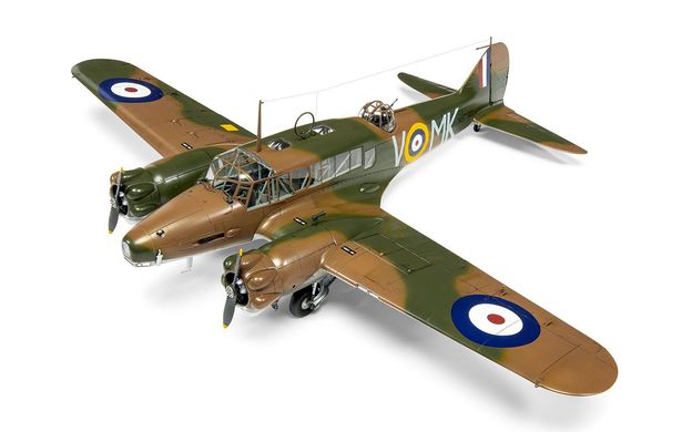 Prefab model 1/48 British aircraft Avro Anson Mk.I Airfix A09191