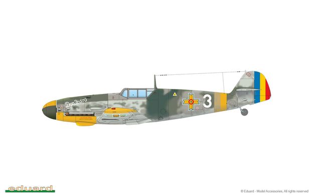 Сборная модель Bf 109G-4 Eduard 82117