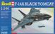 Сборная модель 1/144 военного самолета F-14A Black Tomcat Revell 04029