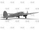 Assembled model 1/48 aircraft He 111H-8 Paravan, German aircraft 2 SV ICM 48267