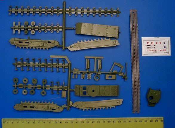 Maquette Char Churchill Mk.VII Airfix 1:76 - Vintage, Série Classique, Neuve