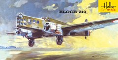 Сборная модель 1/72 самолета Bloch 210 Heller 80397 1:72