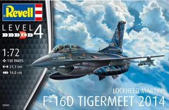 Сборная модель 1/72 самолет F-16D Tigermeet 2014 Revell 03844
