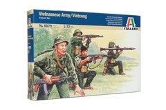 Збірна модель 1/72 в'єтнамська війна В'єтнамська армія/В'єтконг Italeri 6079
