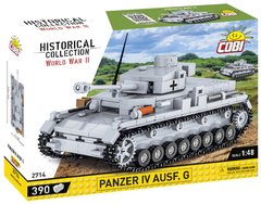 Навчальний конструктор танк Historical Collection - World War II - Tank IV Ausf. G COBI 2714