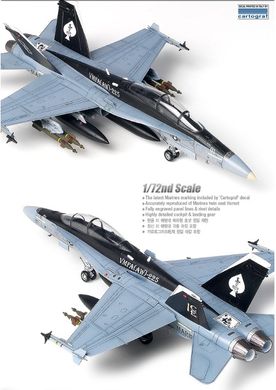 Збірна модель 1/72 USMC F/A-18D "VMFA(AW)-225 Vikings" Academy 12422