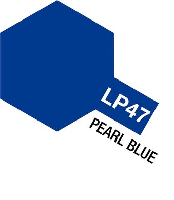 Нітро фарба LP47 Перламутровий синій (Pearl Blue), 10 мл. Tamiya 82147