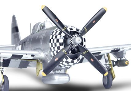 Сборная модель 1/48 самолет Republic P-47D Thunderbolt "Bubbletop" Tamiya 61090