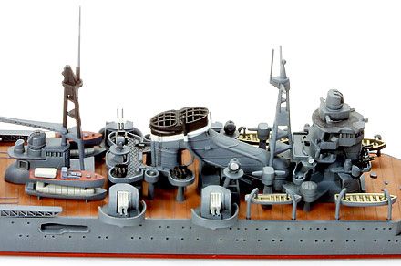 Сборная модель 1/700 Японский легкий крейсер Кумано 熊 野 Серия Water Line Tamiya 31344