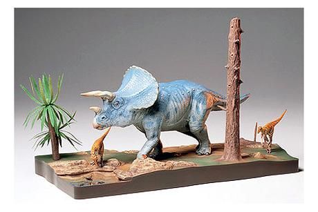 Фігура 1/35 динозавр triceratops. Diorama dinozaur Tamiya 60104