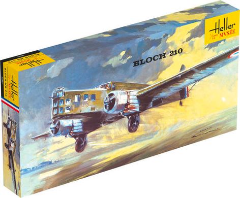 Збірна модель 1/72 літака Bloch 210 Heller 80397 1:72
