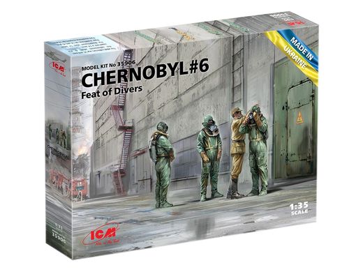 Figures 1/35 Chernobyl #6 ICM 35906 feat of divers