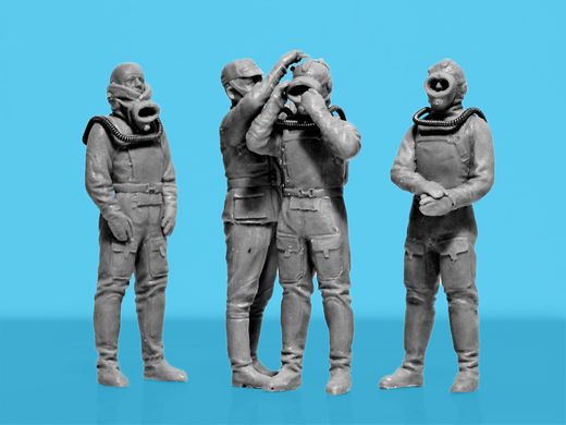 Figures 1/35 Chernobyl #6 ICM 35906 feat of divers