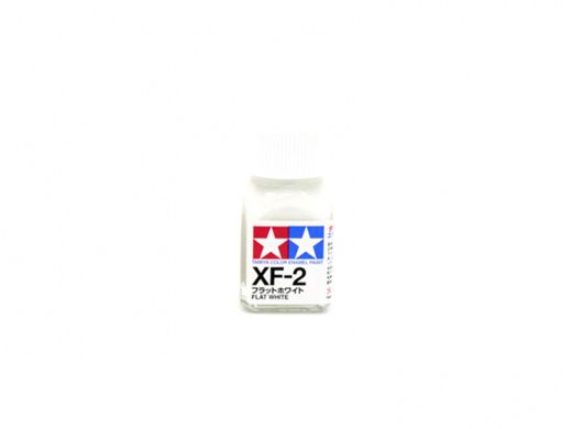 Эмалевая краска XF2 Белый матовый (Flat White) Tamiya 80302