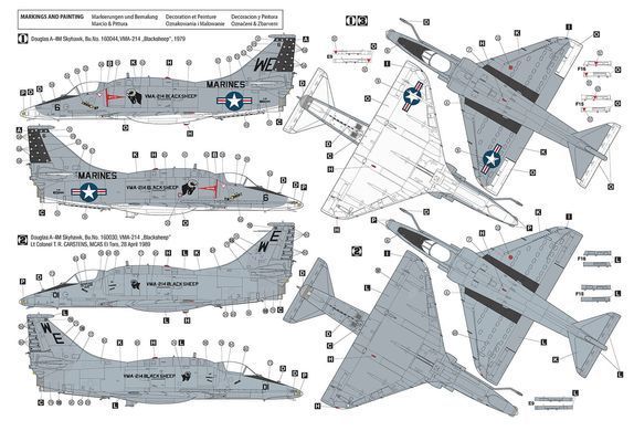 Збірна модель 1:48 літак Douglas A-4 M Skyhawk Hobby 2000 48036